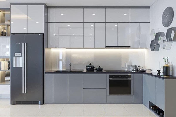 Báo giá tủ bếp MDF phủ Melamine